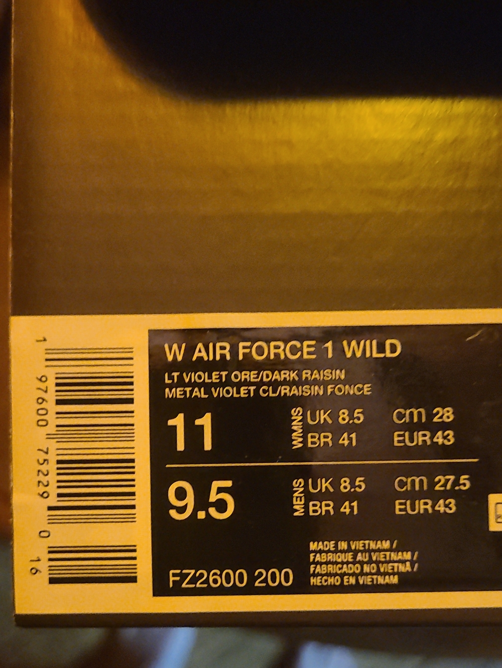 Nike Women's Lavender and Pink Casual Sneakers - Picture 8 of 8